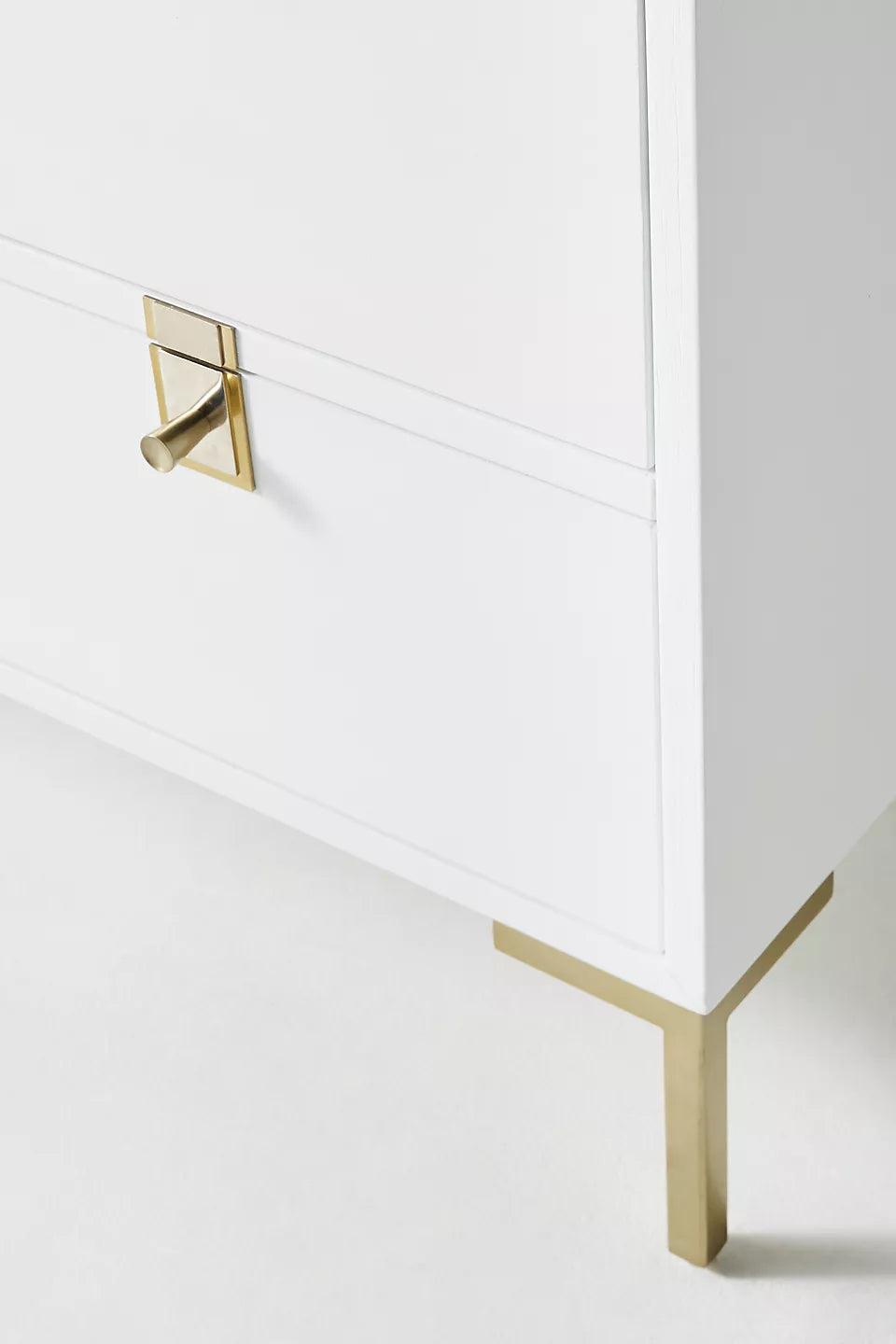 White Anthropologie Dresser