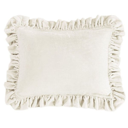 Silk Velvet Ruffled Dutch (27X39)