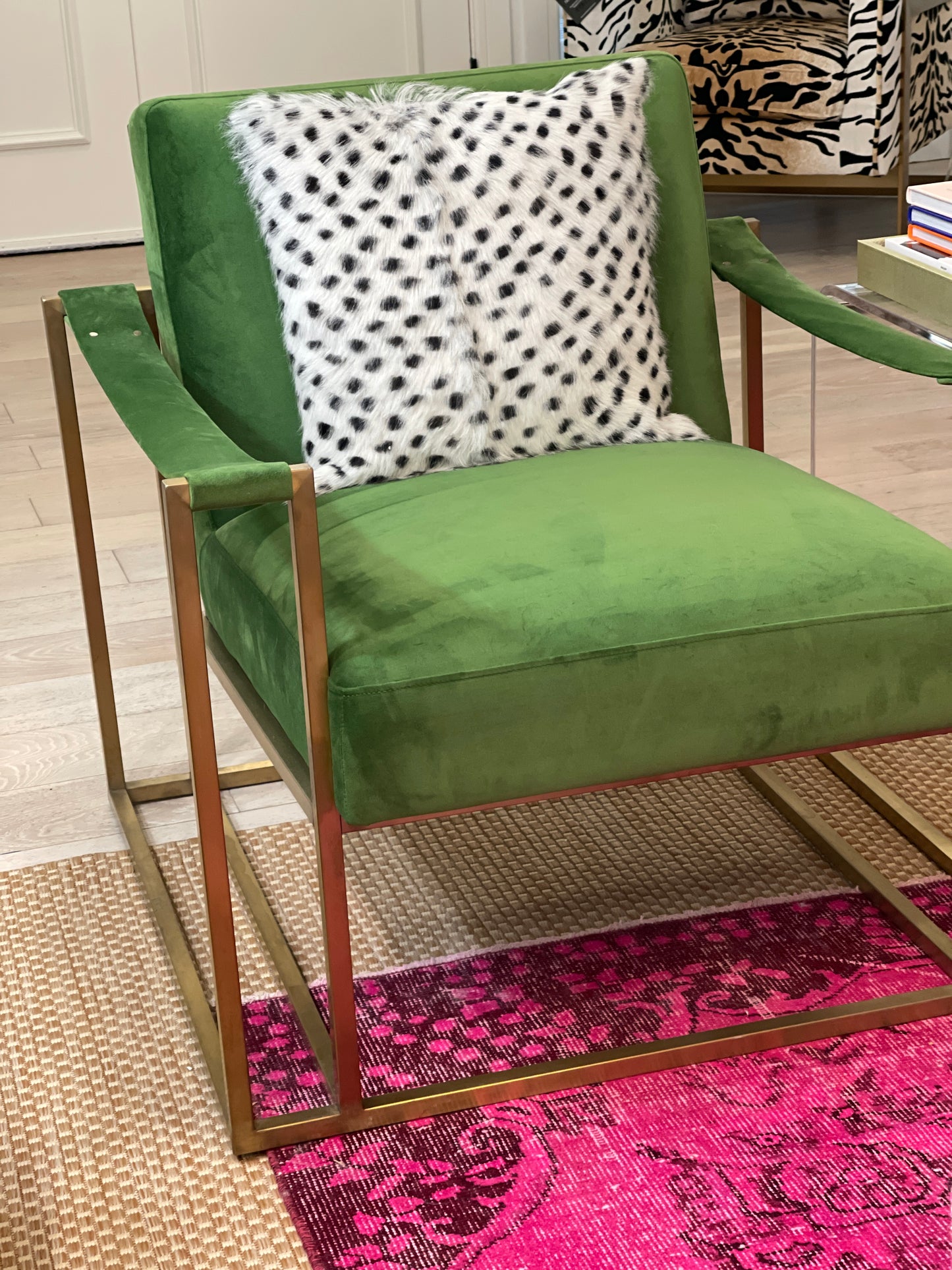 Green Accent Chair