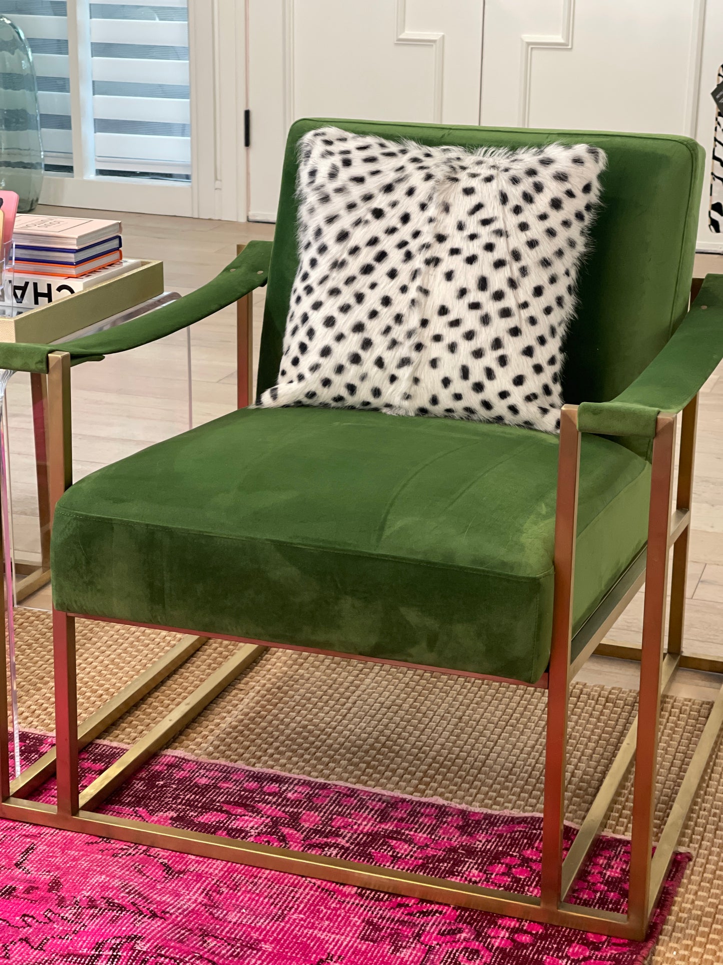 Green Accent Chair