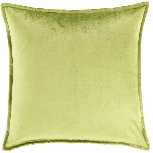 Panne Velvet Chartreuse Pillow