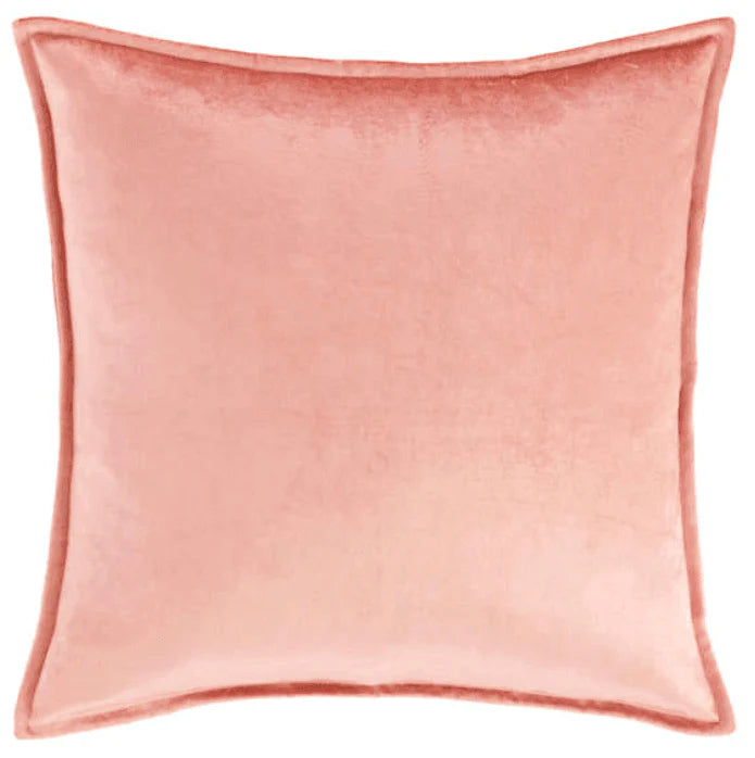 Panne Velvet Coral Pillow