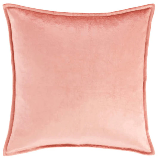 Panne Velvet Coral Pillow